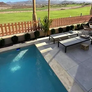 Golf Tenerife South: Mountain View With Heated Pool And Accessible Amenities Villa San Miguel de Abona